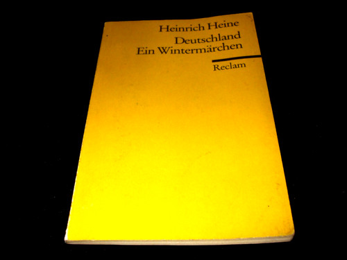 Heinrich heine deutschland - heinrich,