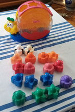 Vintage "fisher price"  Schnecke zum Formen einstecken