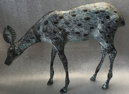 Antike reh skulptur - skulptur, aus
