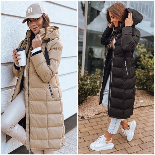 Damen jacke lang - damen, steppjacke