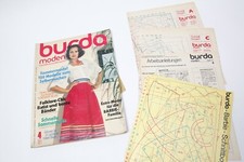 Vintage Burda Modeheft 4 - April 1977,  Anleitung Schnittmusterbögen Schneidern