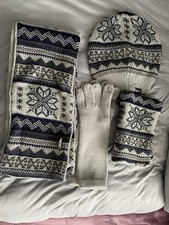 Muk Luks 4 Tlg Set  Grau