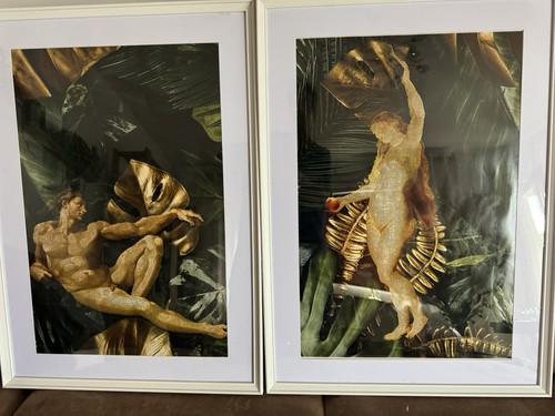 Gerahmte kunstdrucke adam - kunstdrucke,