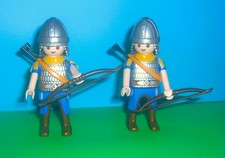 Playmobil - 2 seltene Römer Bogenschützen Figuren Sammlung