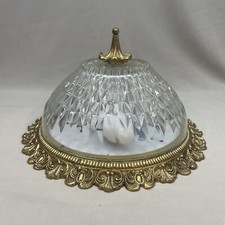 Vintage Deckenlampe Messing