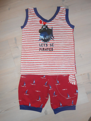 Teiliges jersey sommer - ,