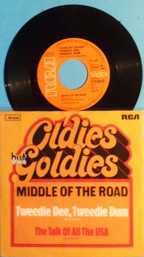 Middle the road - the,