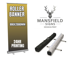 Roller Banner - Pop/Roll/Pull Up Display Messestand