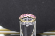 Saphir-Goldring, 375er