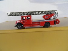 Feuerwehr LKW mit Drehleiter 1:160 aus Metall von Marks ? WKF? Spur N 905