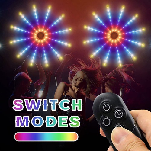 Rgb led feuerwerk starburst - led,