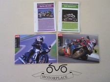 Aprilia RSV Mille Tuono + R  Motorrad Prospekt Broschüre Typen Datenblatt 2003