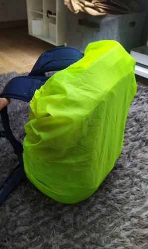 Regenschutz neon rucksack - neon,