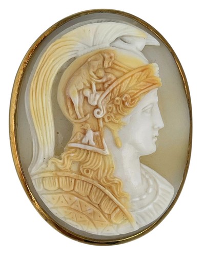 Kamee anhänger 14k - kamee,