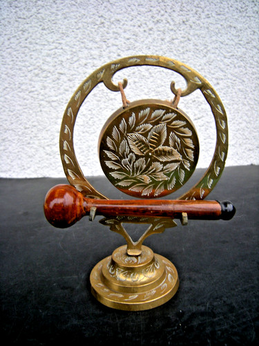 Schöne antiker dinner gong - antiker,