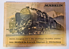 Märklin Katalog D 15, Auszug