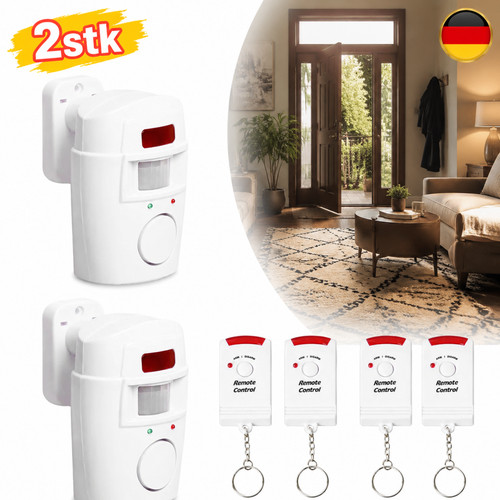 Bewegungsmelder alarm - 2x,