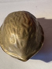 60/70-er:  MESSING  WALNUSS  - Nussknacker in Walnussform