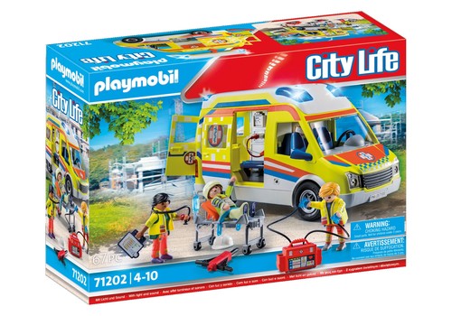 Playmobil 71202 rettungswagen - 71202,