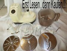 Siemens MK1001 Küchenmaschine Einzelteile Rührschüssel Messer Deckel Reibe 10031