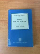 ESSAY SUR LA BOETIE