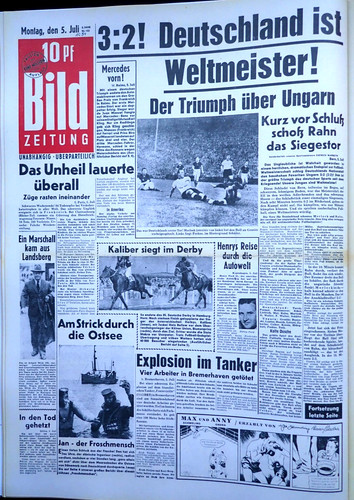 Bildzeitung geschenk 1954 - bildzeitung,
