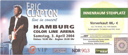 Eric clapton live - clapton,