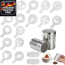 Kakaostreuer Set Edelstahl mit