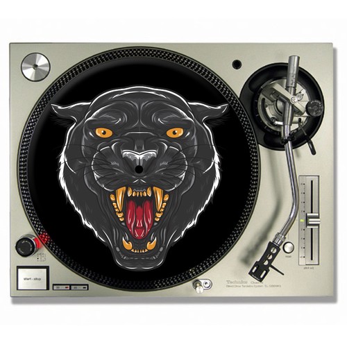 Schwarz panther slipmats - slipmats, /