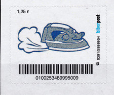 Privatpost. Biberpost. Heißmangel & Waschdienst , postfrisch