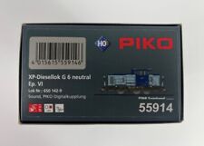 PIKO 55914 H0 DC Diesellok G6 Ep. VI (Cummins) Sound+Digital-Kupplung