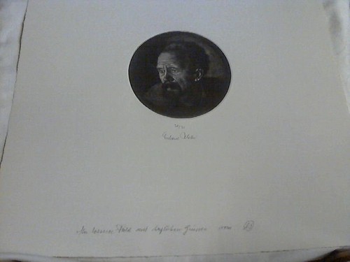 Eberhard schlotter radierung - eberhard,