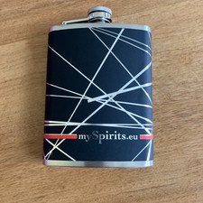 Flachmann - 0,2 Liter-Edelstahlflachmann mit Branding