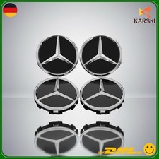 4x Nabendeckel für Mercedes