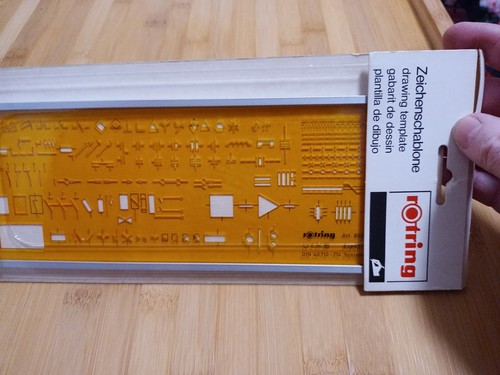 Rotring zeichenschablone - rotring,