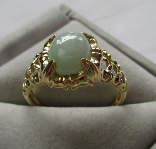 Eleganter 585er gold - eleganter, damenring
