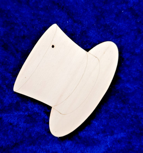 Minkaklecks anhänger holz - ,