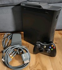 Microsoft Xbox 360 Elite 120GB Schwarz inkl. Controller und Kabel  ⚡