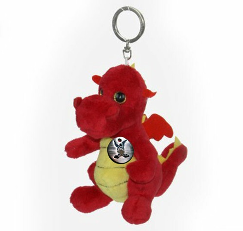 Drache schlüsselanhänger - drache,