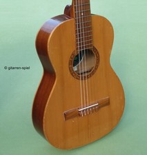 Vintage 3/4 - kleine 7/8 Konzert-Gitarre Giannini Estudo Brasilien pinheiro Rar!