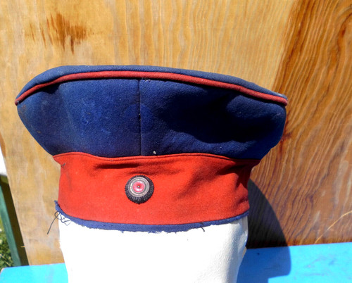 Blaue schirmmütze - blaue,