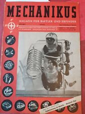 Mechanikus Heft 4/1952 ,  ordentlicher Zustand