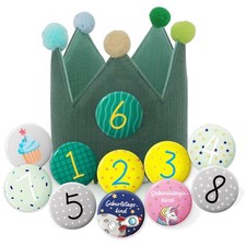 Doppelseitige Geburtstagskrone