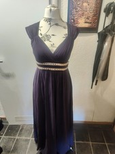 Aubergine violett abendkleid - aubergine,
