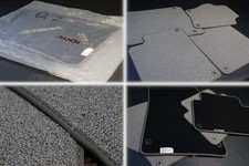 Fußmatten Komplettsatz SET 4L2863691D 4L0864450 vorne hinten OEM Audi Q7 4L RHD