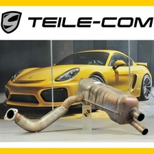 TOP+GOLD. Porsche 981 Boxster / Cayman Hauptschalldämpfer LINKS / Auspuff