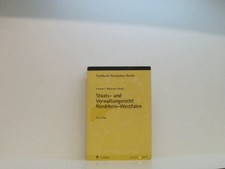 Staats- und Verwaltungsrecht Nordrhein-Westfalen (Textbuch Deutsches Recht) zusa