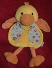 Sterntaler Schmusetuch Ente Gustav gelb orange blau ca 32 cm