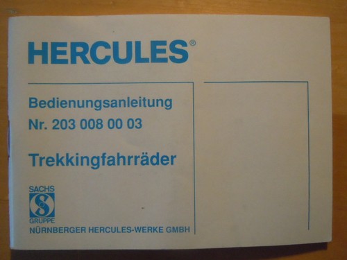 Hercules betriebsanleitung - hercules,