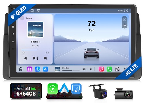Android auto autoradio - auto, 9"